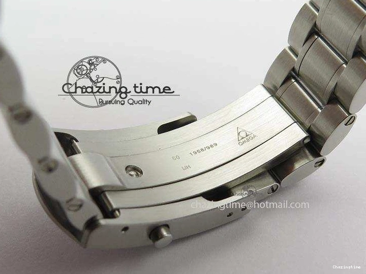 0419 Refined Speedmaster 50th Anniversary Black Dial On SS Bracelet 8232